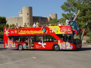 Palma Mallorca city sightseeing bus tour